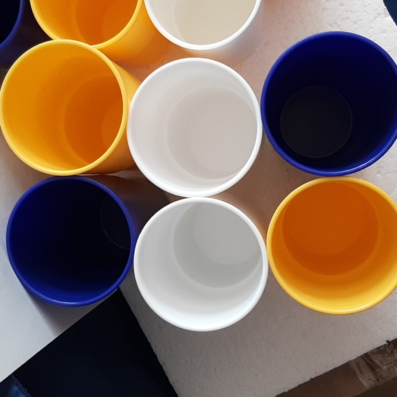 Tupperware Double Tumbler Set 12oz and 18oz Cups 12 Tumblers Total NWOT - Picture 3 of 16